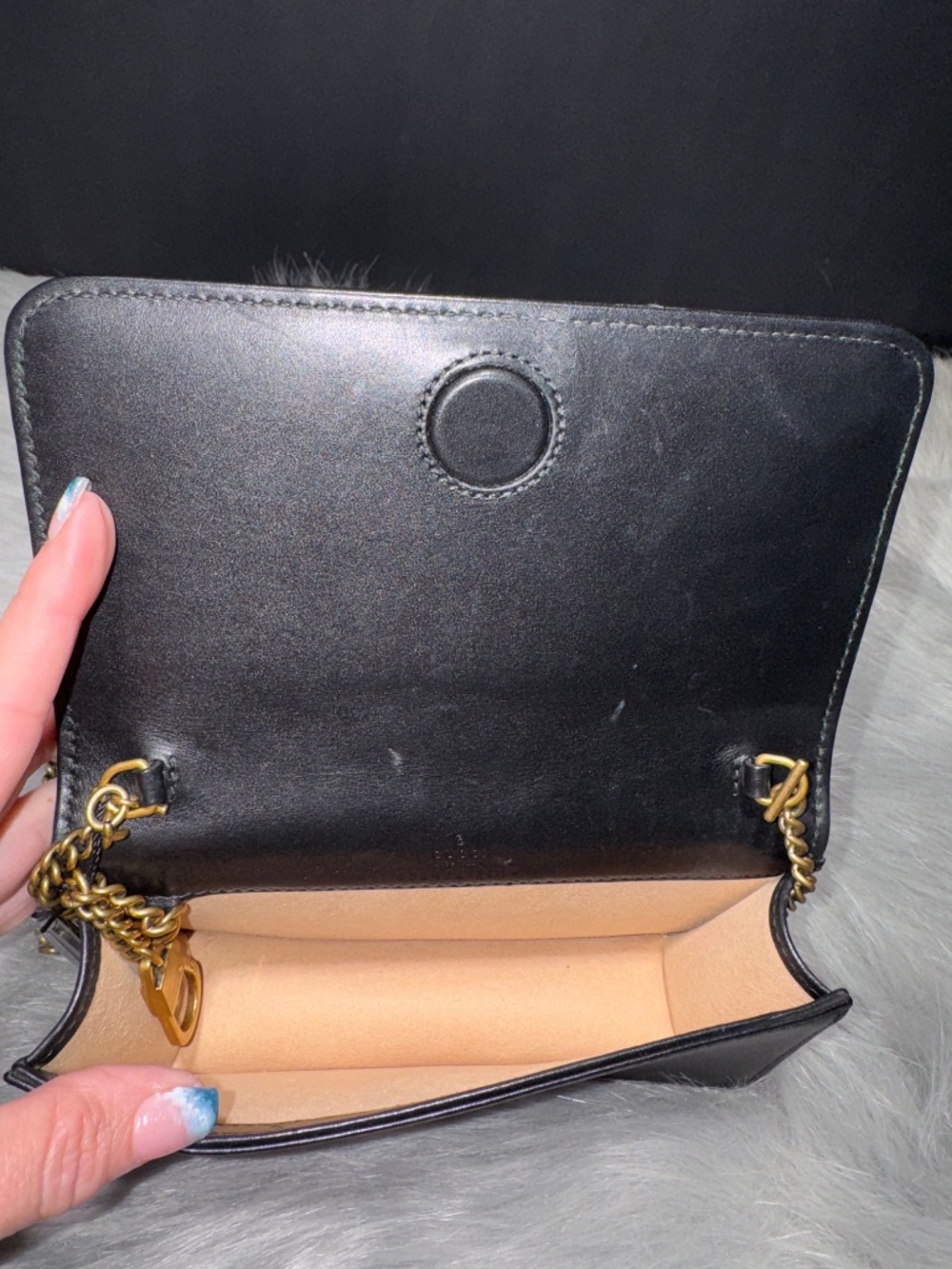 Gucci GG Marmont Animal stud Mini Purse~EUC - Picture 11 of 12